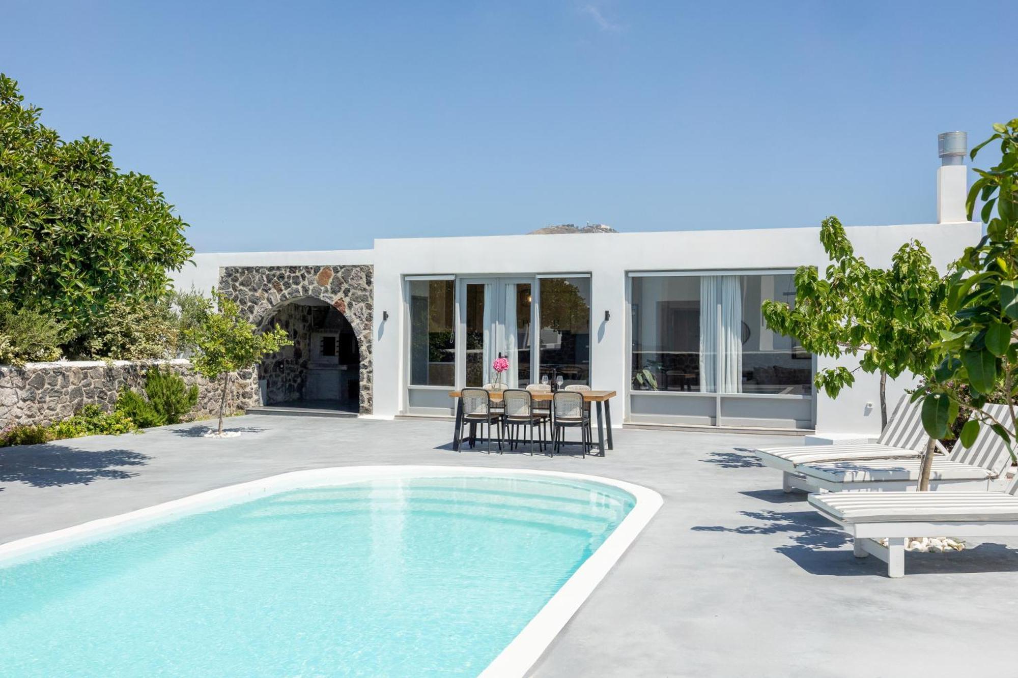 Thermes Luxury Villas And Spa (Adults Only) Megalochori  Exterior foto