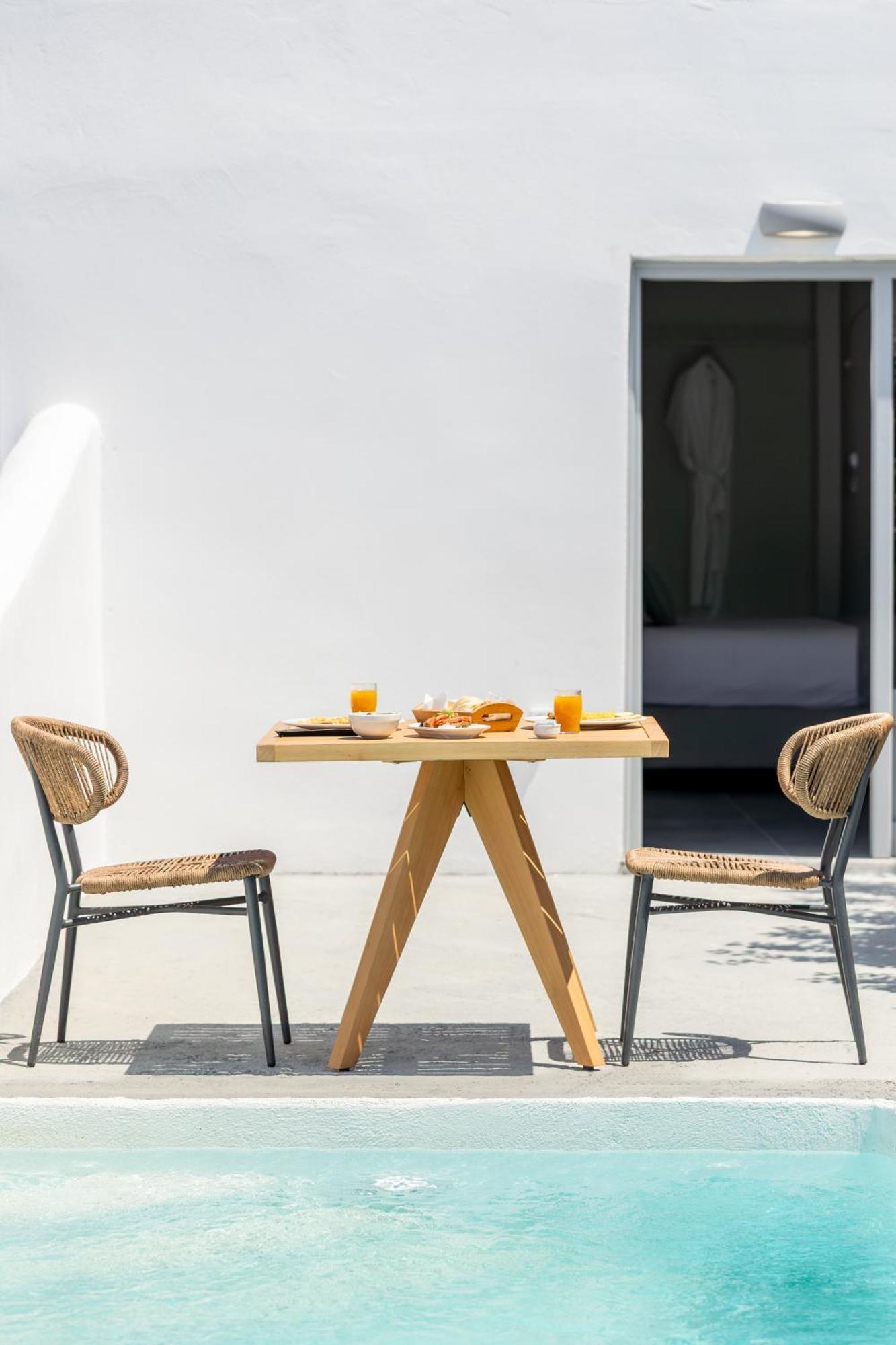 Thermes Luxury Villas And Spa (Adults Only) Megalochori  Exterior foto