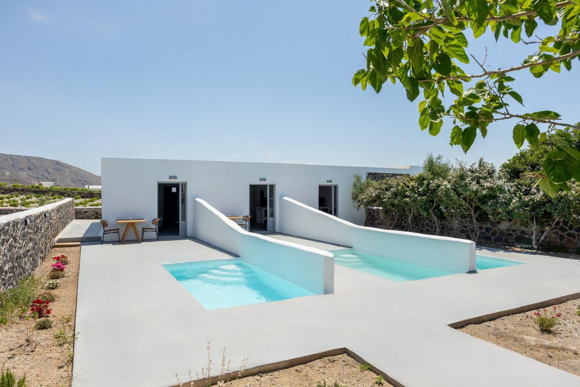 Thermes Luxury Villas And Spa (Adults Only) Megalochori  Exterior foto
