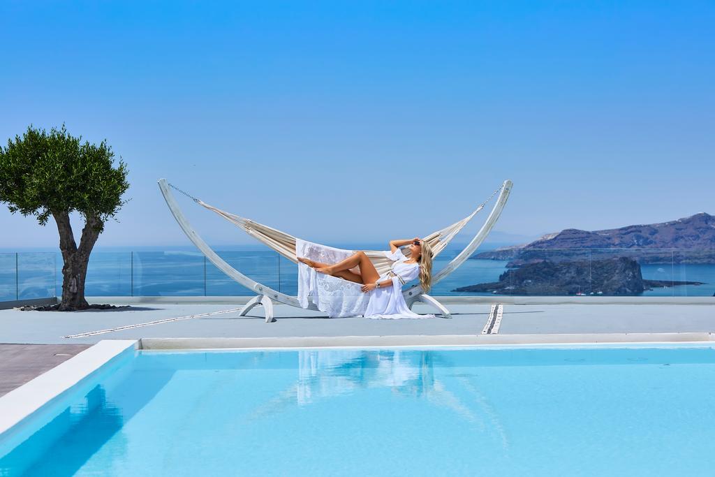 Thermes Luxury Villas And Spa (Adults Only) Megalochori  Exterior foto